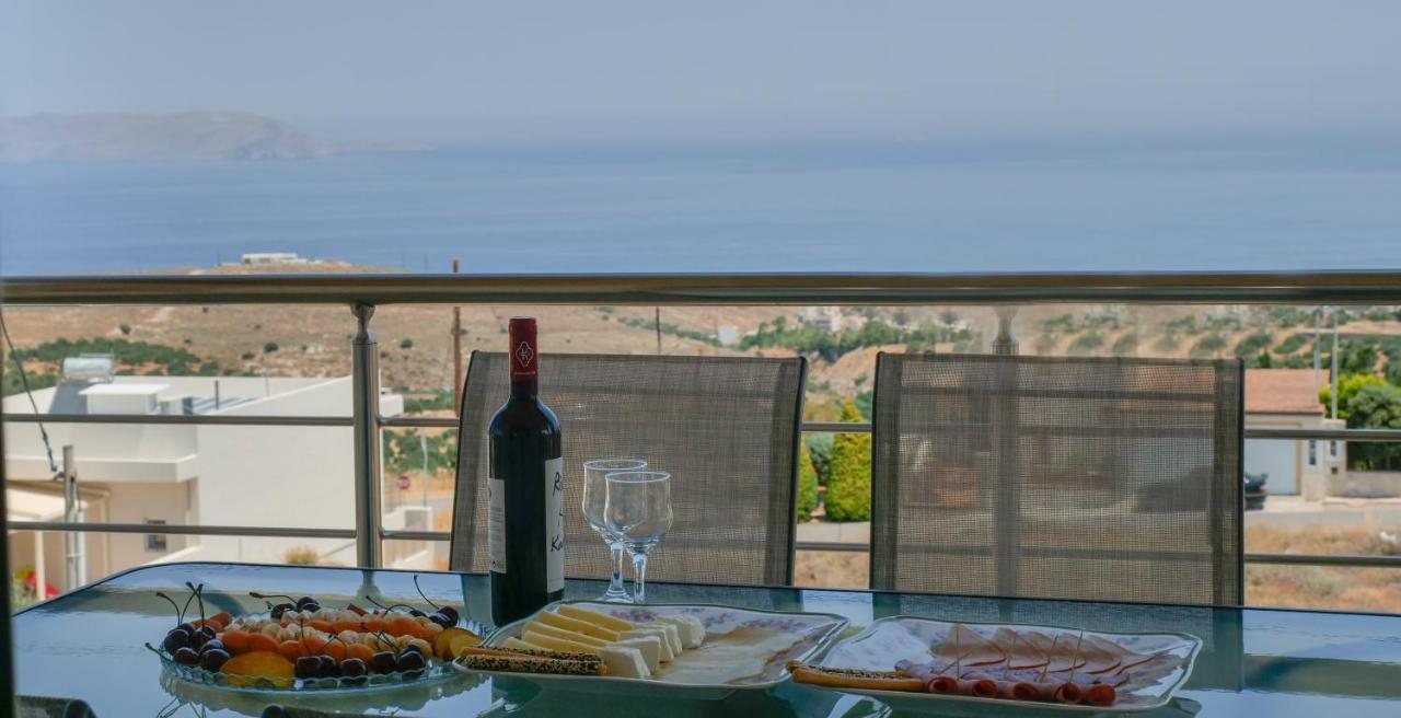 דירות Kokkini Hani Azur Horizon Oceanview House מראה חיצוני תמונה