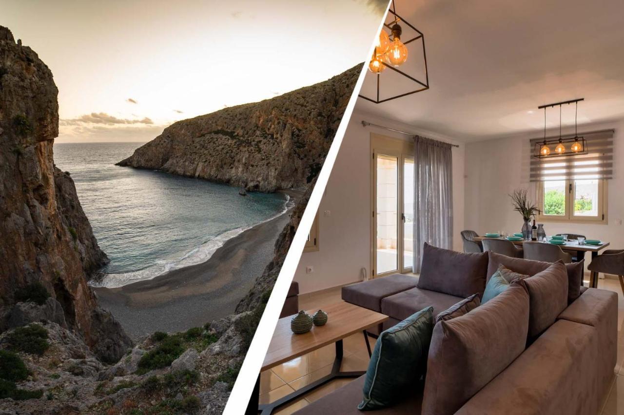 דירות Kokkini Hani Azur Horizon Oceanview House מראה חיצוני תמונה